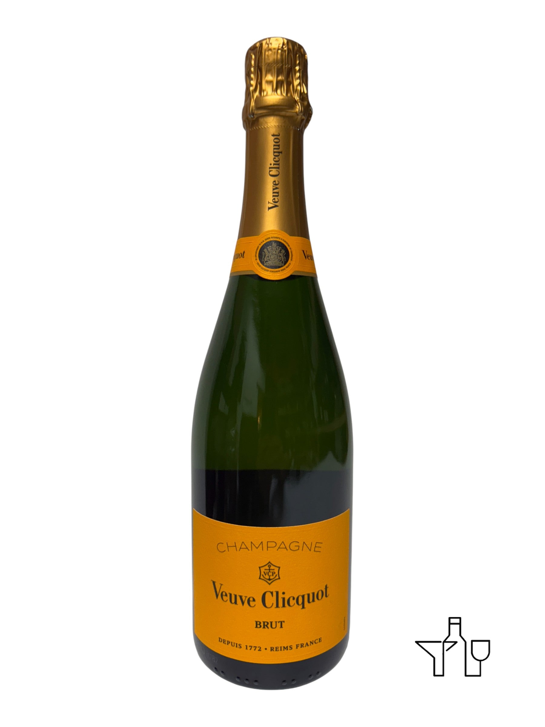 VEUVE CLICQUOT YELLOW LABEL BRUT CHAMPAGNE – The Wine & Spirits