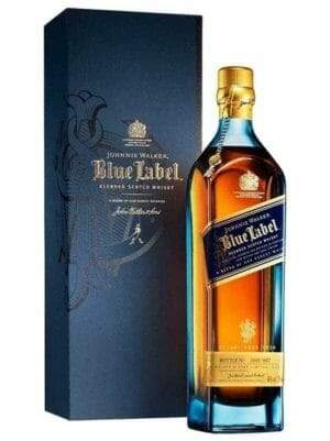 JOHNNIE WALKER SCOTCH BLENDED BLUE LABEL 750 – The Wine & Spirits