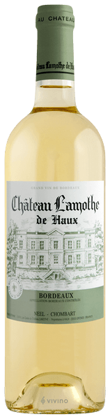 Chateau Lamothe De Haux Bordeaux Blanc