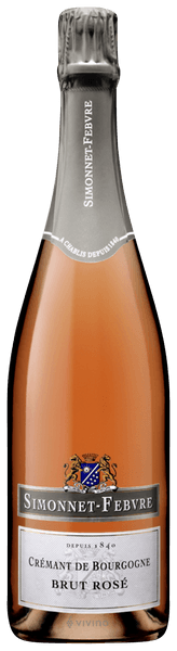 Simonnet Febvre Cremant De Bourgogne Brut Rose
