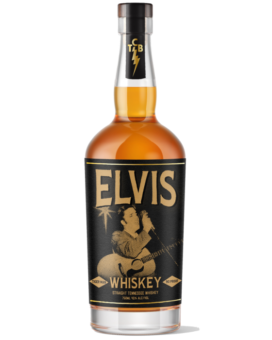 Elvis Straigh Tennessee Whiskey 750ml
